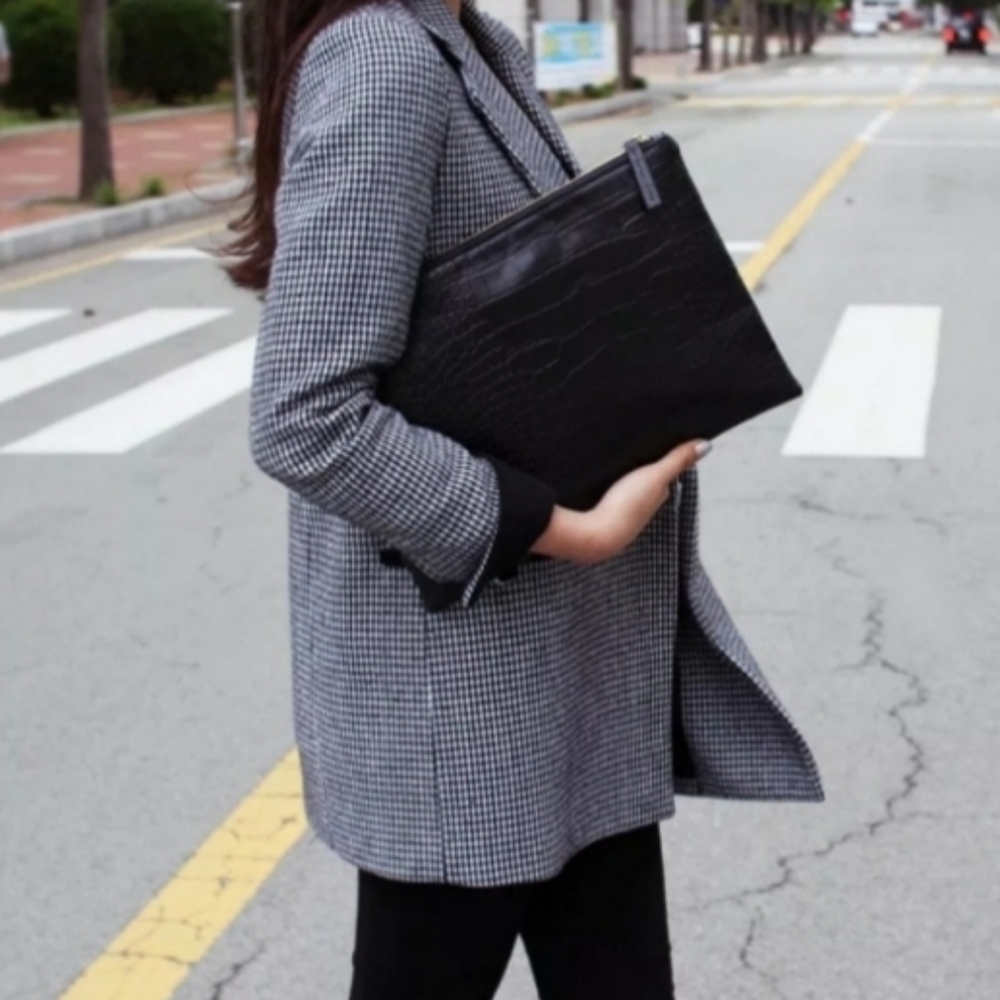 EVEVELOPE gorg croc vegan leather
